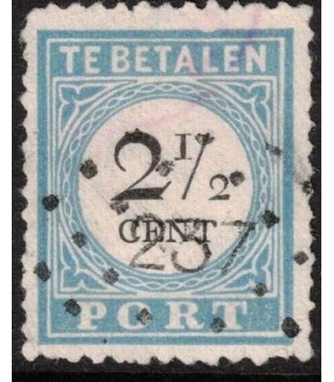 Port 05 (o) puntstempel 237 Hillegom