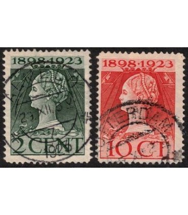 121K - 124I Jubileumzegels