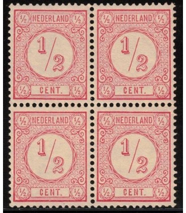 030b Cijfer (xx) blok van vier