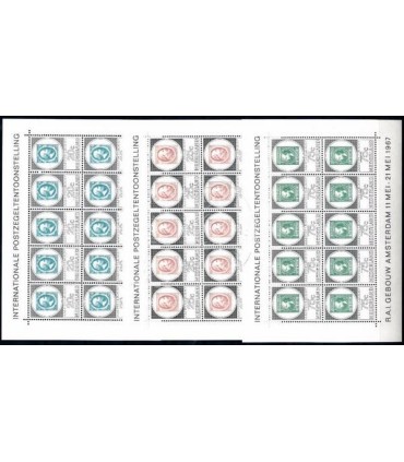 0886 - 888 Amphilexzegels (x)