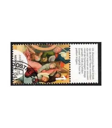 3378 Jheronimus Bosch monniken vechten (o) TAB c