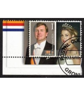 3208 Willem Alexander en Maxima (o) TAB