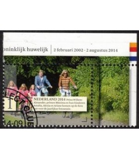 3206 Willem Alexander en Maxima (o) TABr c