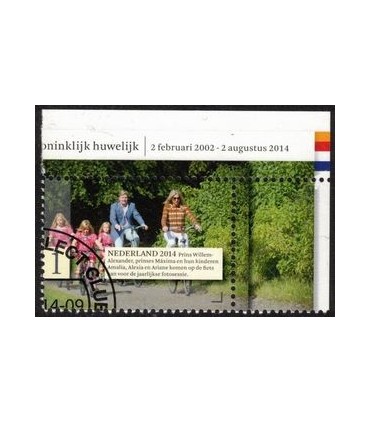 3206 Willem Alexander en Maxima (o) TAB