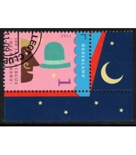 2872 Circus Renz equilibrist (o) TAB c