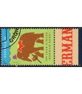 2876 Circus Renz olifant (o) TAB c