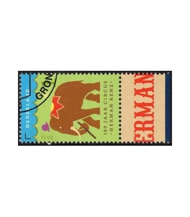 2876 Circus Renz olifant (o) TAB c