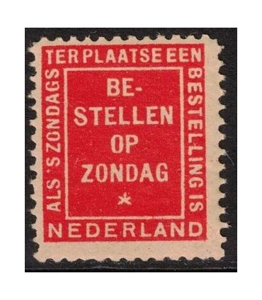 Bestellen op zondag (xx)
