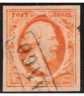 003 Koning Willem III (o) 6.