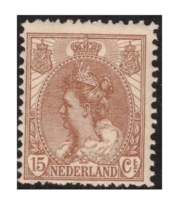 064 Koningin Wilhelmina (x) B-keus