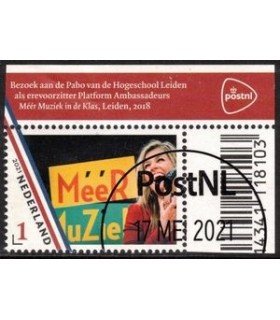 3927c Koningin Maxima 50 jaar (o) TAB