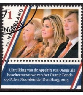 3927d Koningin Maxima 50 jaar (o) TAB