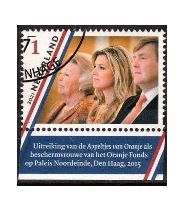 3927d Koningin Maxima 50 jaar (o) TAB