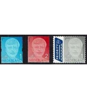 3896 - 3898 Willem Alexander jaartal 2020 (xx)