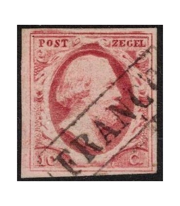 002 Koning Willem III (o) 4.