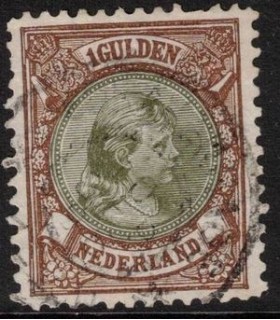 046 Prinses Wilhelmina (o) 1.