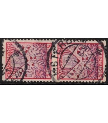 R78 Kinderzegel (o) strook