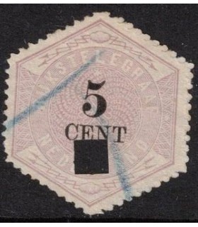 Telegramzegel 03 (o) 5. vierkant gat