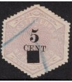 Telegramzegel 03 (o) 5. vierkant gat