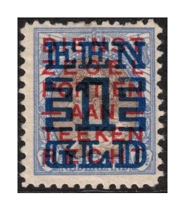 133 Opruimingsuitgifte zegel (x)