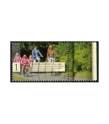 3206 Willem Alexander en Maxima (o) TAB3