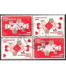 3067-3068a Bloeddonordag  (o) blok