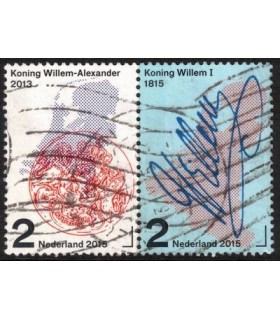 3273 - 3274  Koninkrijk der Nederlanden Willem I (o) paar 2.