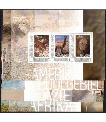 2751 D46 tm D49 Zoogdieren uit alle windstreken (xx) 4 vellen