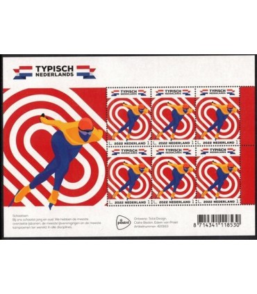 4001 Typisch Nederlands Schaatsen (xx) vel