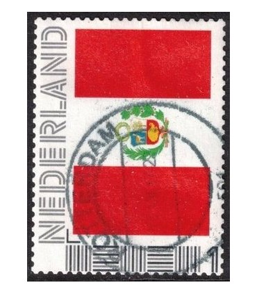 Embleem rood wit rood (o)