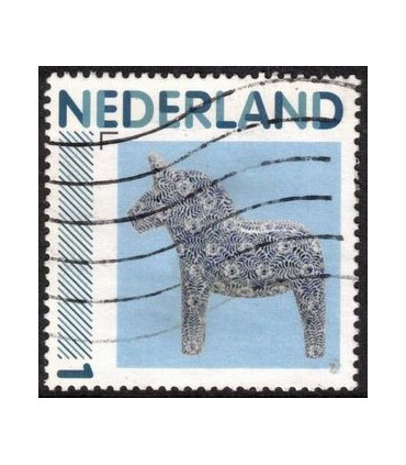 Paard zwart wit (o) 2.