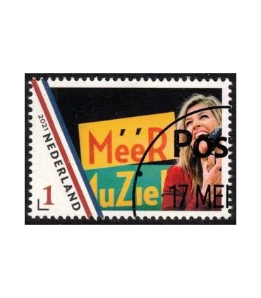 3927c Koningin Maxima 50 jaar (o) c