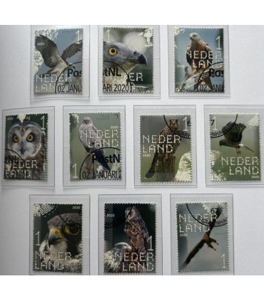 3812 - 3821 Beleef de natuur Roofvogels (o) serie