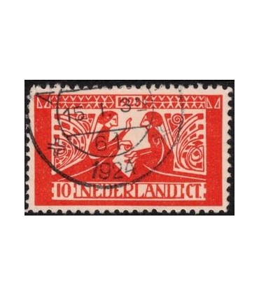 135 Toorop zegel (o) 3.