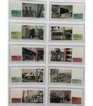 3576 - 3585 Architectuur wederopbouw (o) serie
