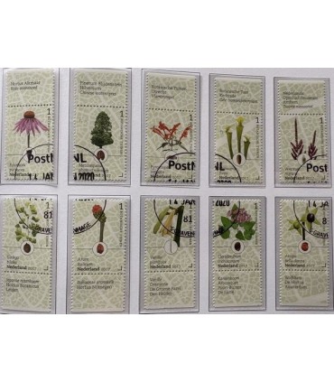 3525 - 3534 Botanische Tuinen  (o) serie