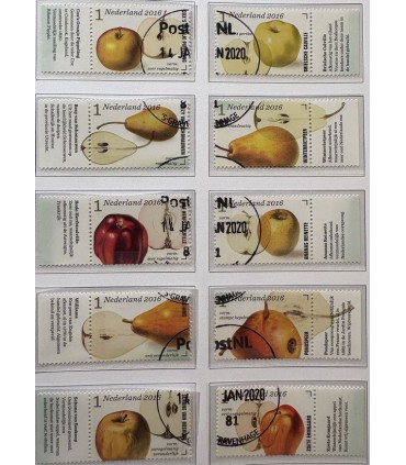 3431 - 3440 Appel en perenrassen (o) serie