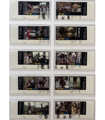 3416 - 3425 Ed van der Elsken (o) serie