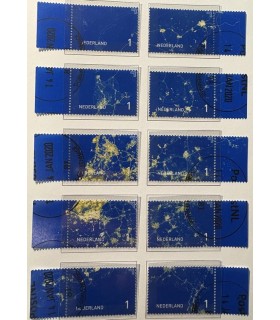 3341 - 3350 Verlichting Nederland (o) serie