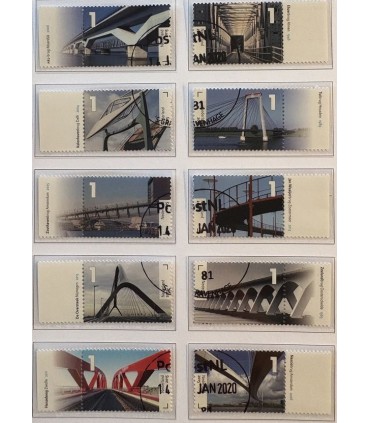 3275 - 3284 Bruggen (o) serie