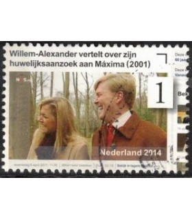 3204 Willem Alexander en Maxima (o)