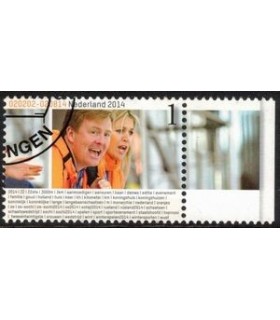 3207 Willem Alexander en Maxima (o) TABr c