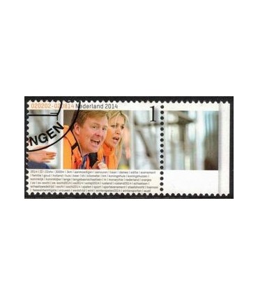 3207 Willem Alexander en Maxima (o) TABr c