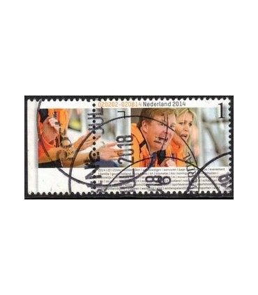 3207 Willem Alexander en Maxima (o) TABl