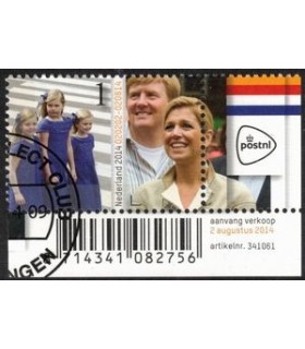 3205 Willem Alexander en Maxima (o) TABr c