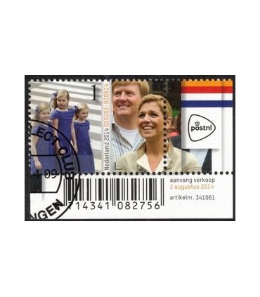 3205 Willem Alexander en Maxima (o) TABr c