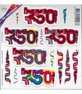 4252 - 4256 Amsterdam 750 jaar (xx)