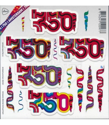 4252 - 4256 Amsterdam 750 jaar (xx)