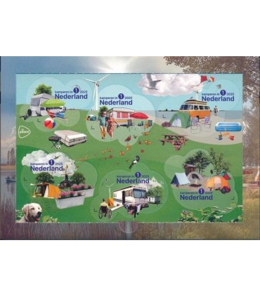 4292 - 4297 Kamperen in Nederland (xx)