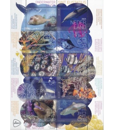 4298 - 4307 Beleef de Natuur – Onderwaterleven Sint Eustatius (xx)